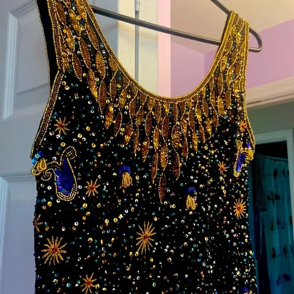 Vintage 90s Sequin Dresses - Picture 5 of 11